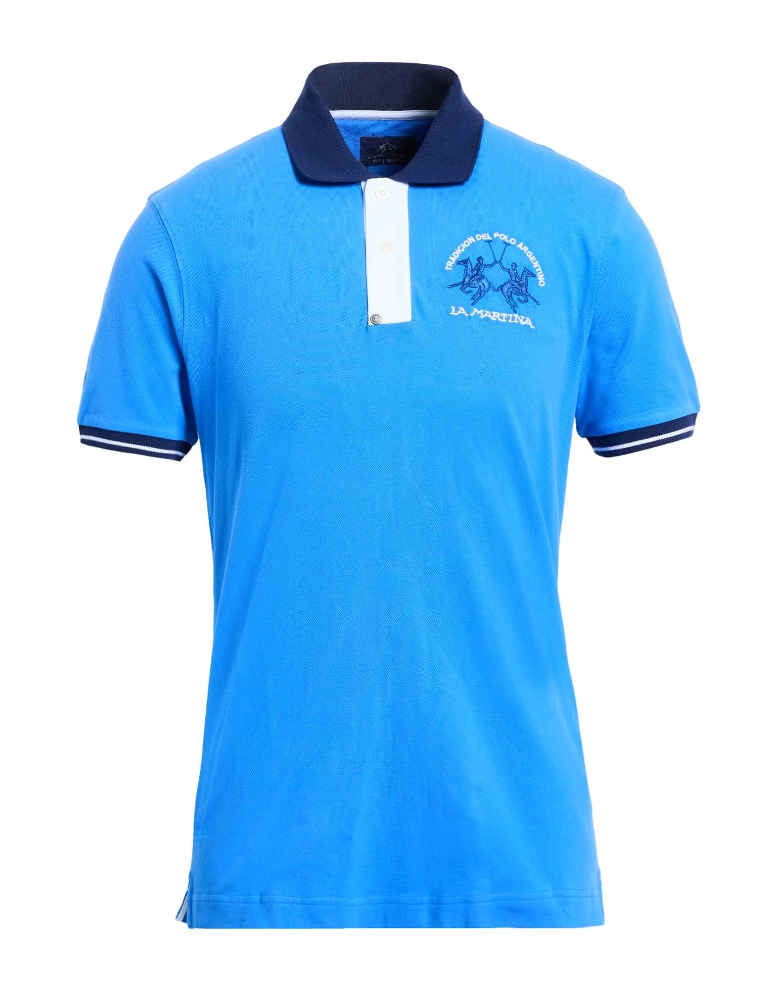 

Рубашка поло La Martina, светло-голубой