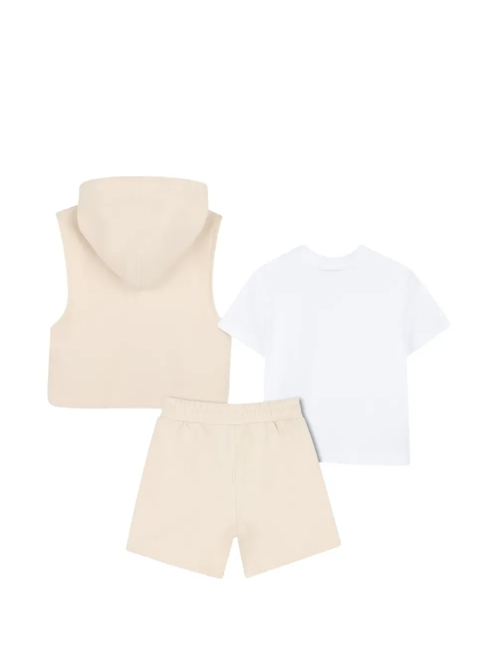 Комплект шорт с логотипом (три штуки) Boss Kidswear, нейтральный — фото 2