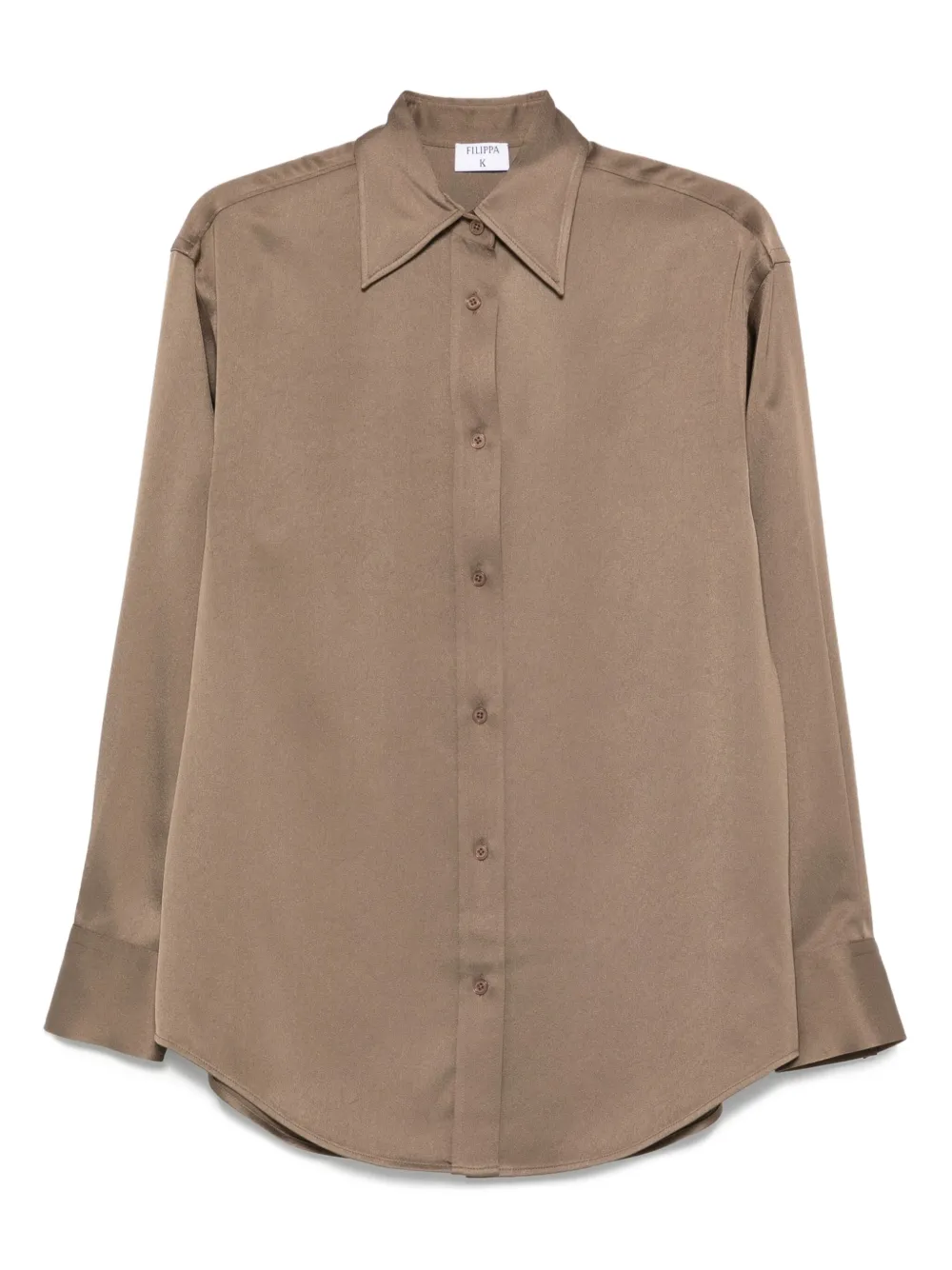 

Рубашка с длинными рукавами Filippa K, коричневый