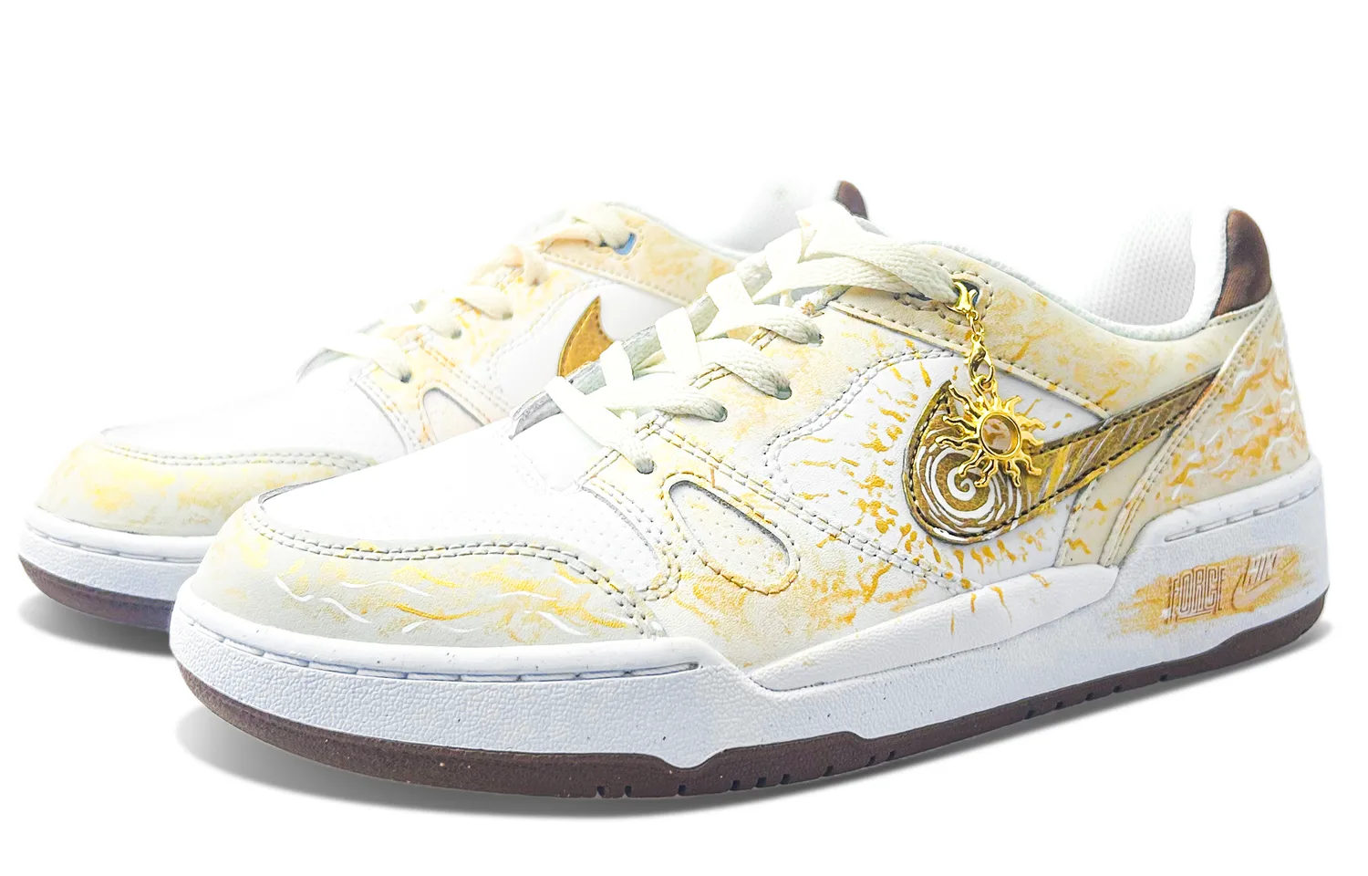 Nike Кроссовки для скейтбординга мужские low top gold — фото 4