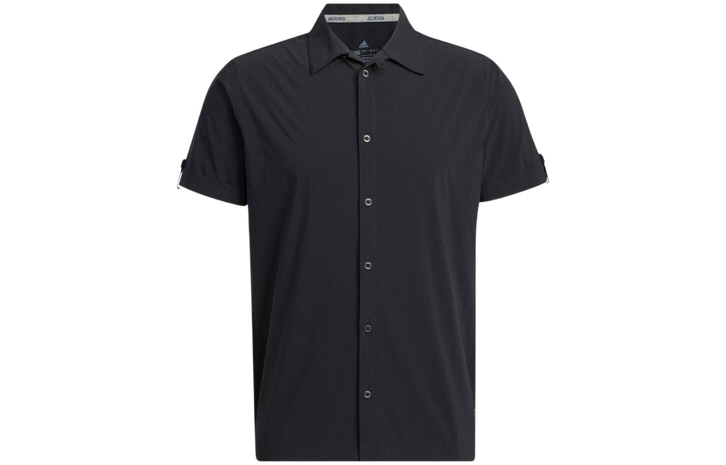 

Рубашка мужская черная Adidas, черный