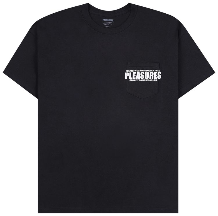 

Футболка Pleasures Staff Pocket T-Shirt 'Black', черный