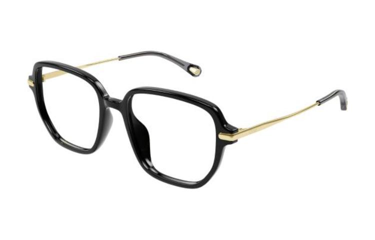 

Chloé Хлоя Металлические Прямоугольные Солнечные Очки Мужские Черные, Black