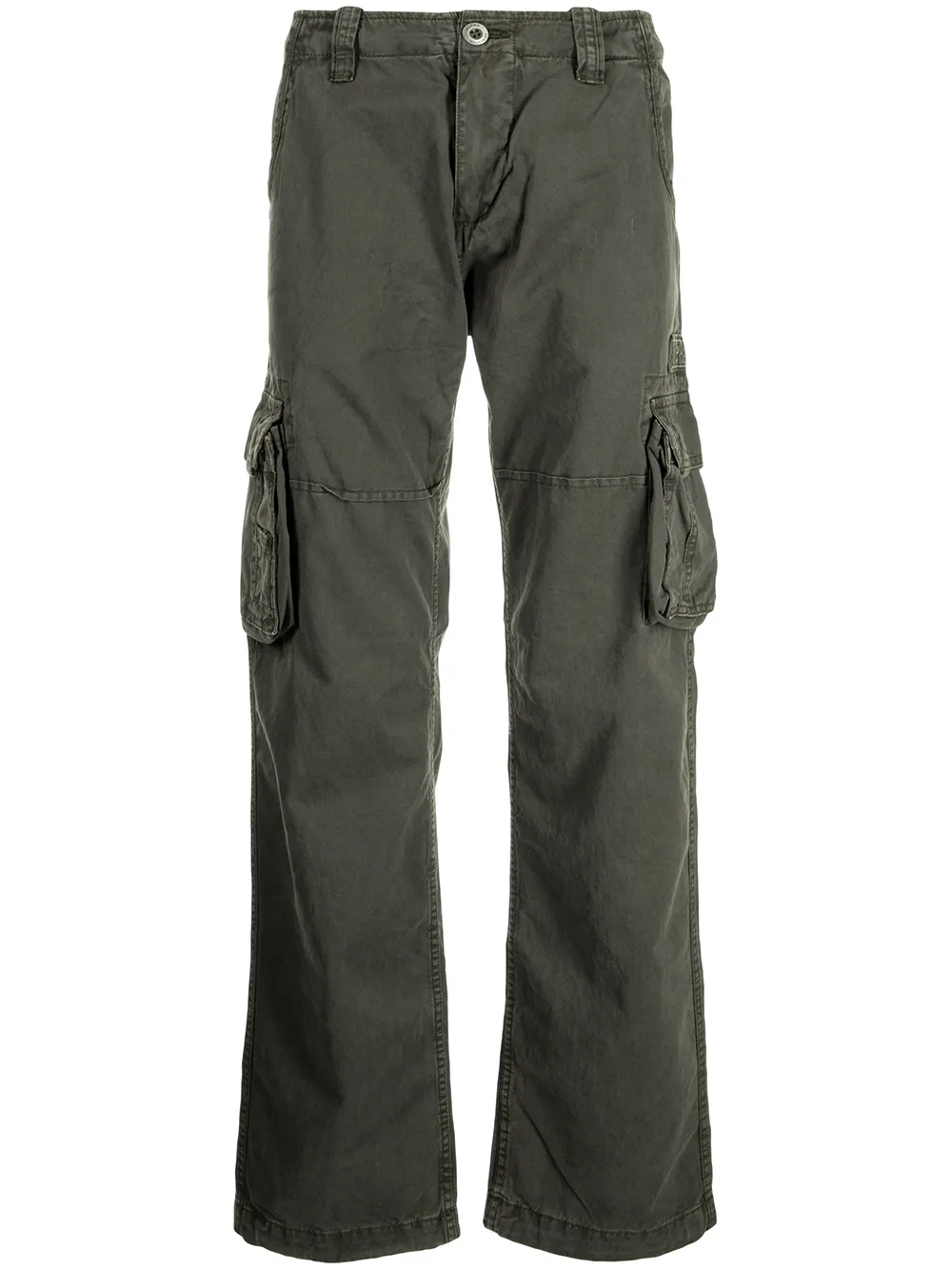 

Прямые брюки карго Alpha Industries, серый
