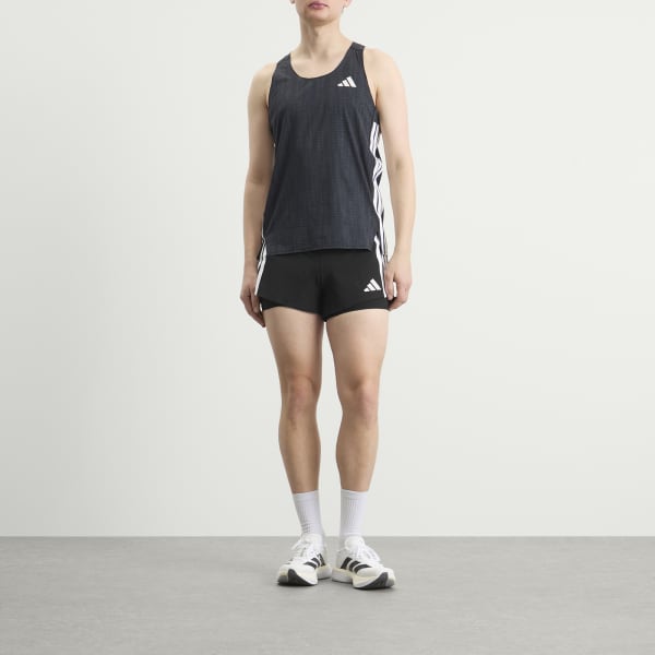 Майка Adizero Adidas, carbon & черный — фото 4