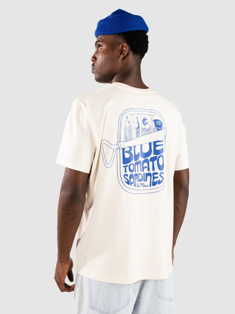 

Футболка Blue Tomato Sardines 3.0 T-Shirt, natural raw, Синий, Футболка Blue Tomato Sardines 3.0 T-Shirt, natural raw
