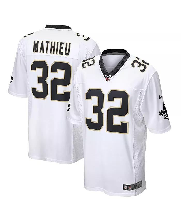 

Мужская игровая футболка New Orleans Saints Тайранн Матье Nike, белый