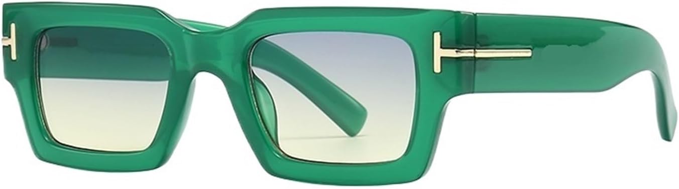 

Роскошные солнцезащитные очки для женщин и мужчин, модные квадратные дизайнерские ретро-очки, трендовые очки с заклепками, защита от ультрафиолета UV400 1085 QOGANS, C4