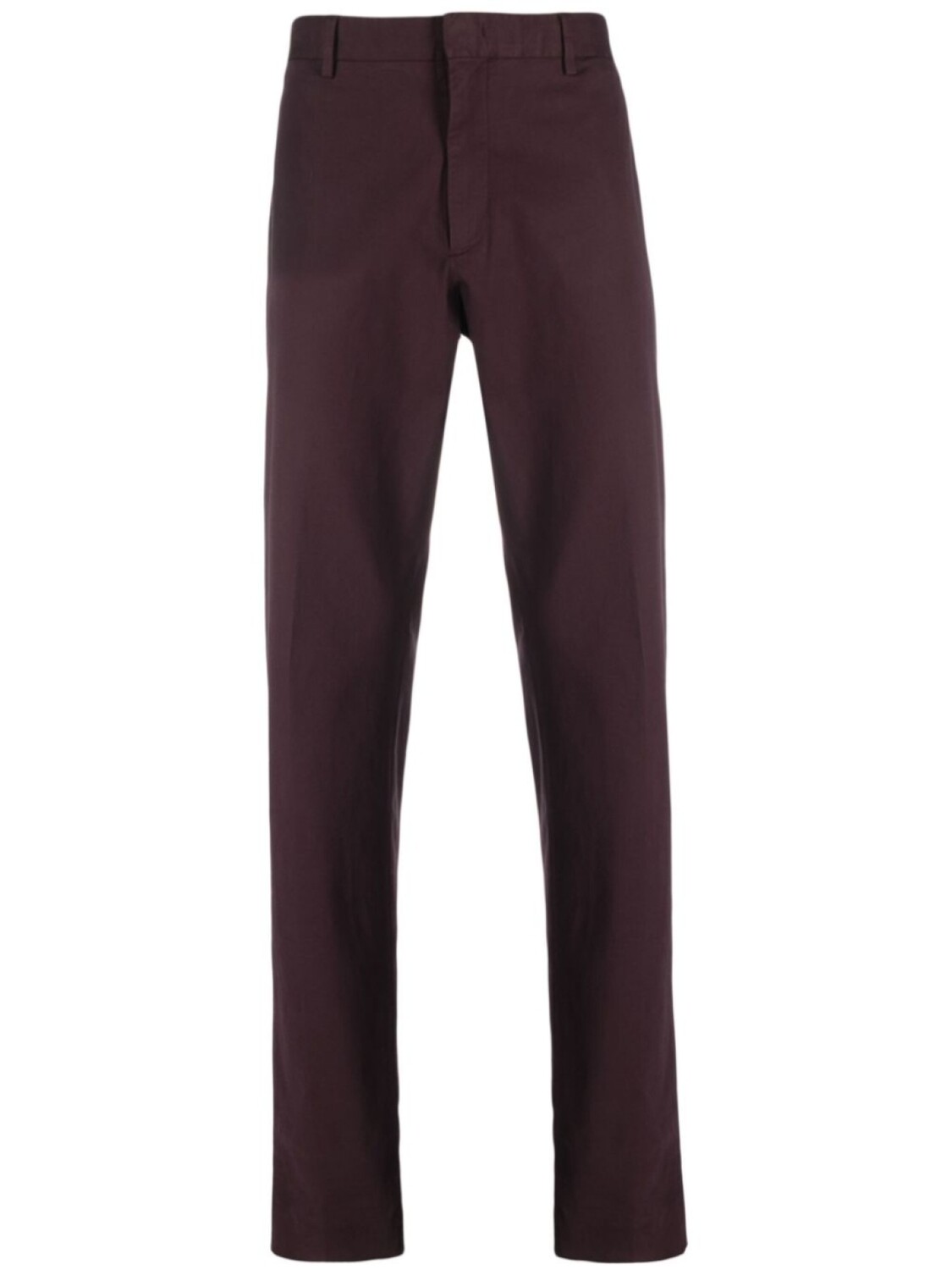 

Zegna прямые брюки чинос средней посадки, фиолетовый