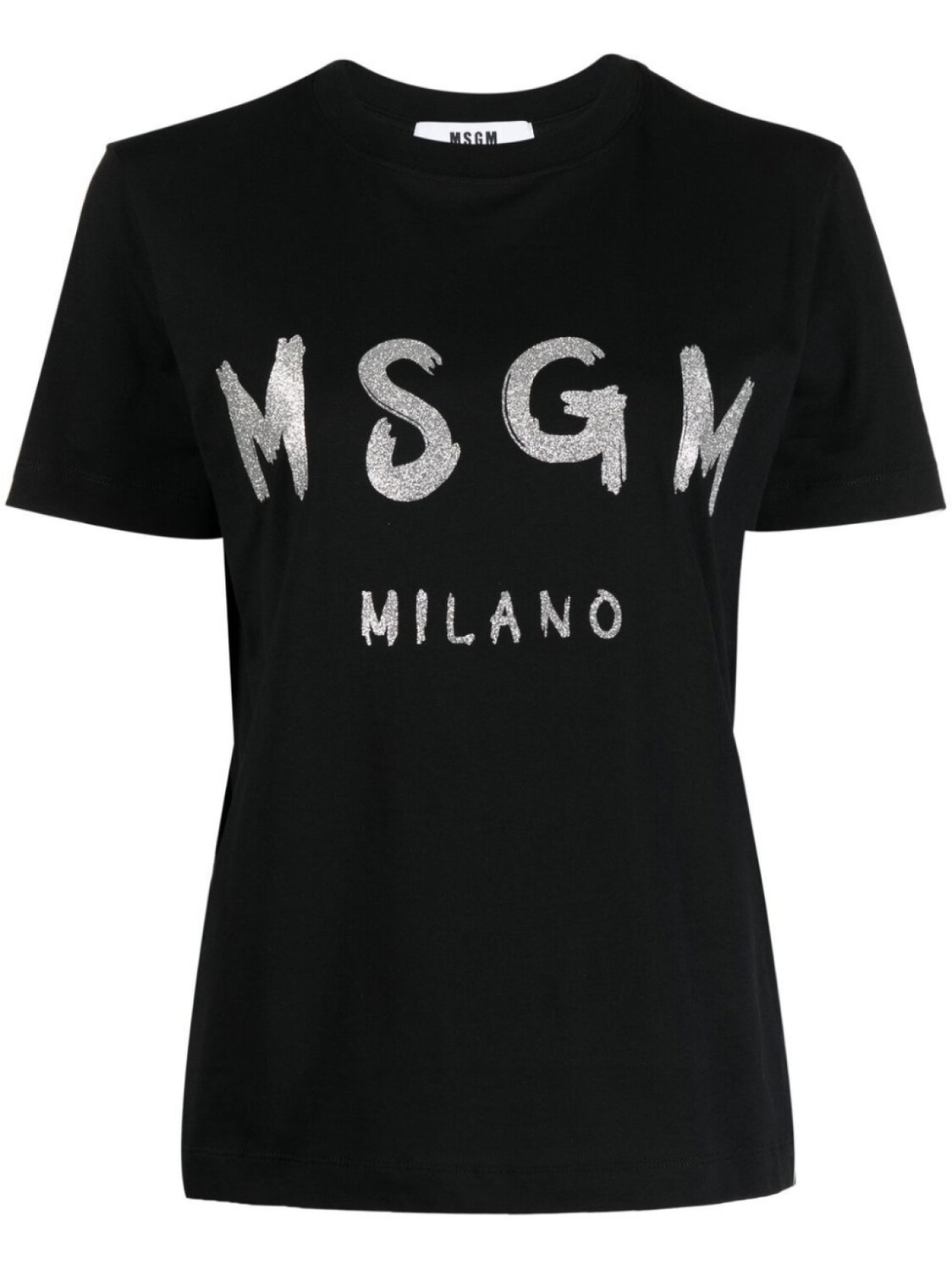 

MSGM футболка с логотипом, черный