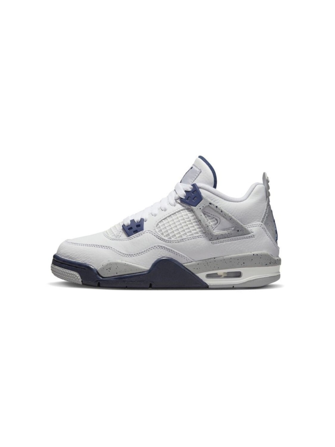 Jordan Kids кроссовки Air Jordan 4 Midnight Navy, белый — фото 2