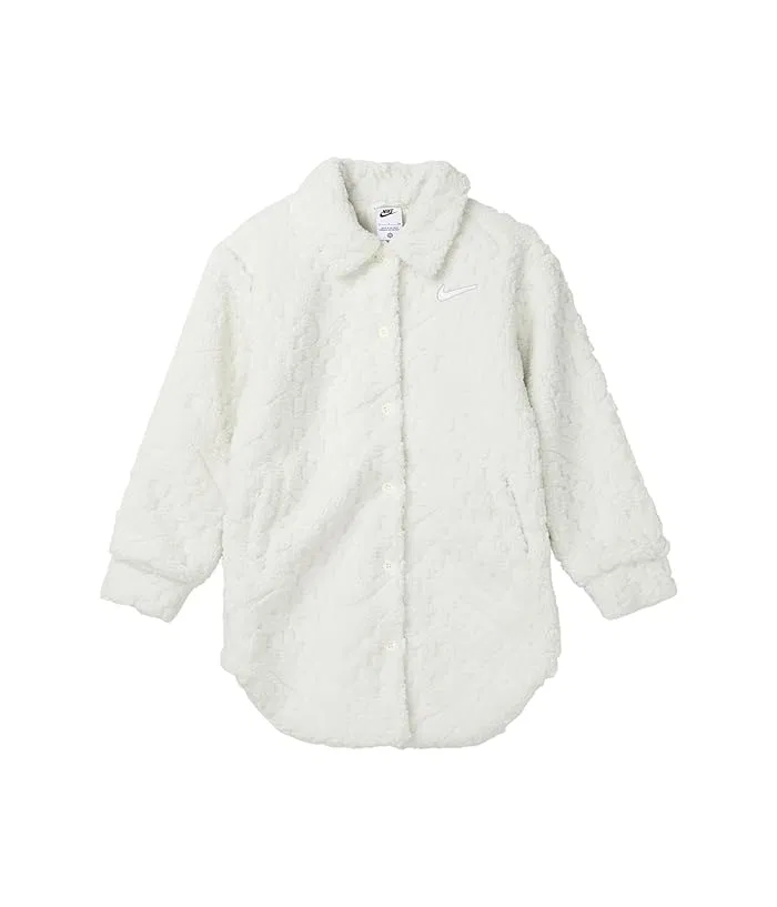 Куртка Nike Kids Sportswear Jacket, Soft Pearl/White