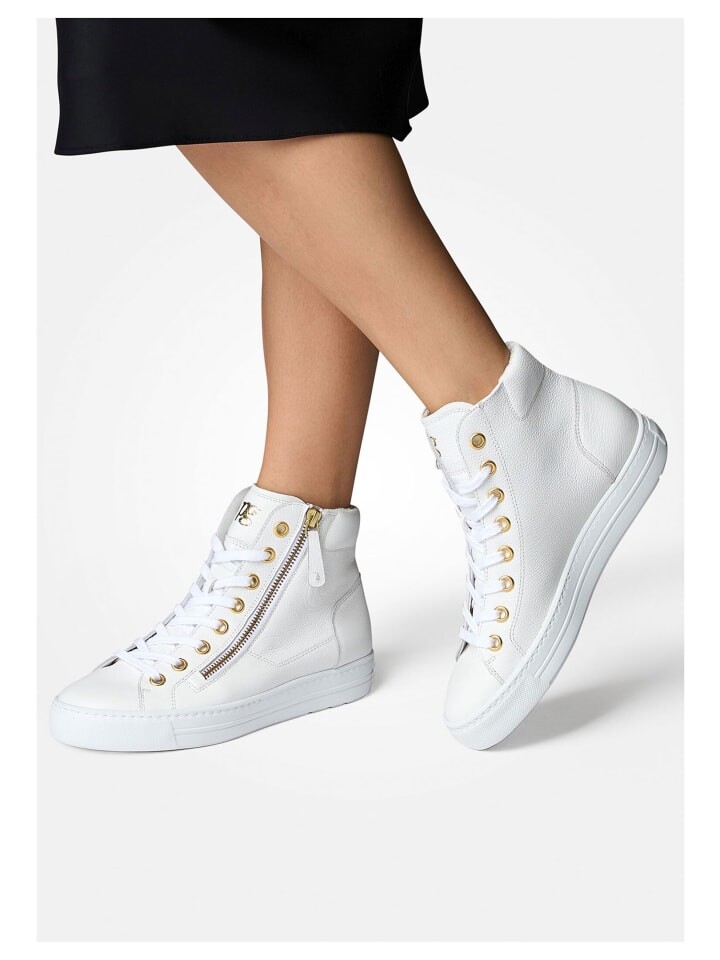 Высокие кроссовки Paul Green Sneaker, цвет Weiß/Gold — фото 4