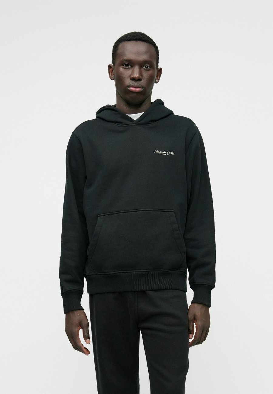 

Толстовка Abercrombie & Fitch PREMIUM SCRIPT LOGO, Black