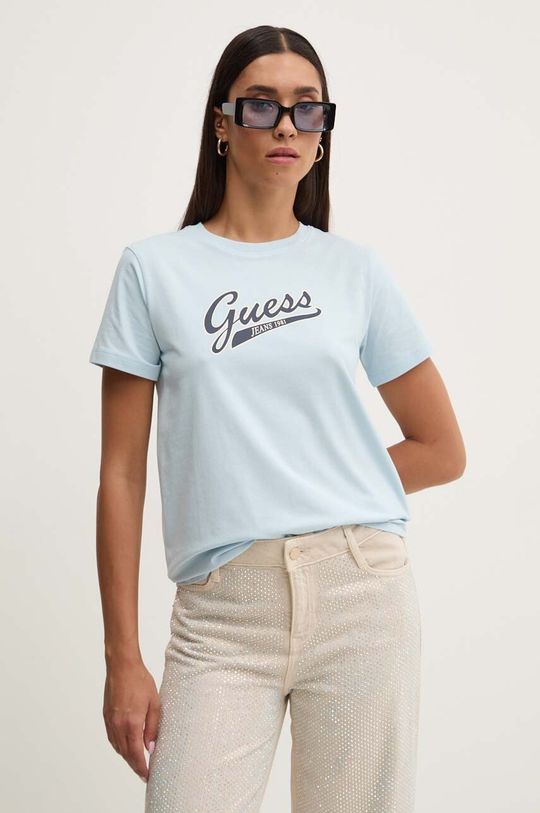 

Футболка Guess Jeans, синий