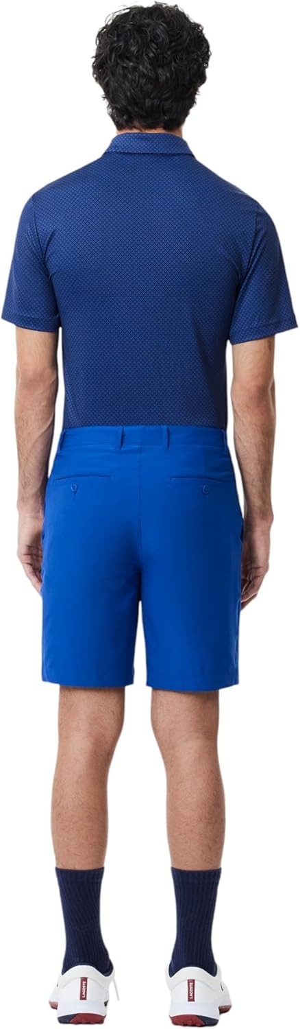 Lacoste мужские шорты для гольфа Ultra Dry, Captain Blue — фото 3
