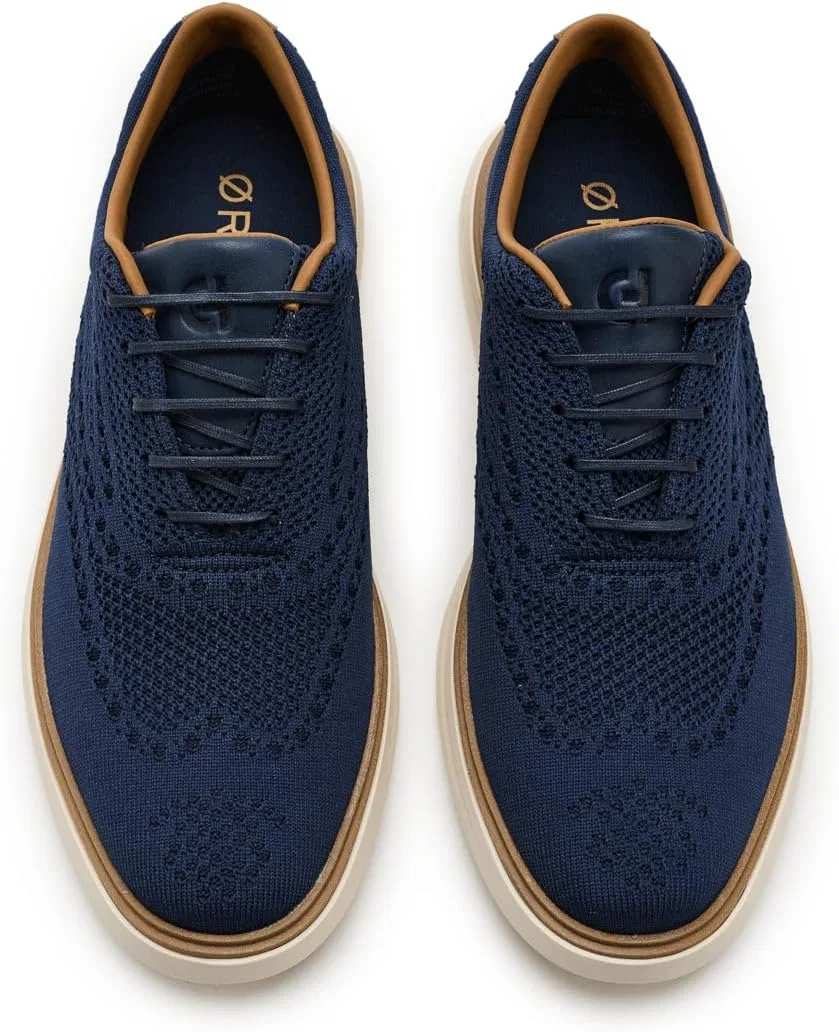 Кроссовки Cole Haan Men's Originalgrand Cityspectre Stitchlite WingtipOxford, Navy Blazer Natural Ivory — фото 2