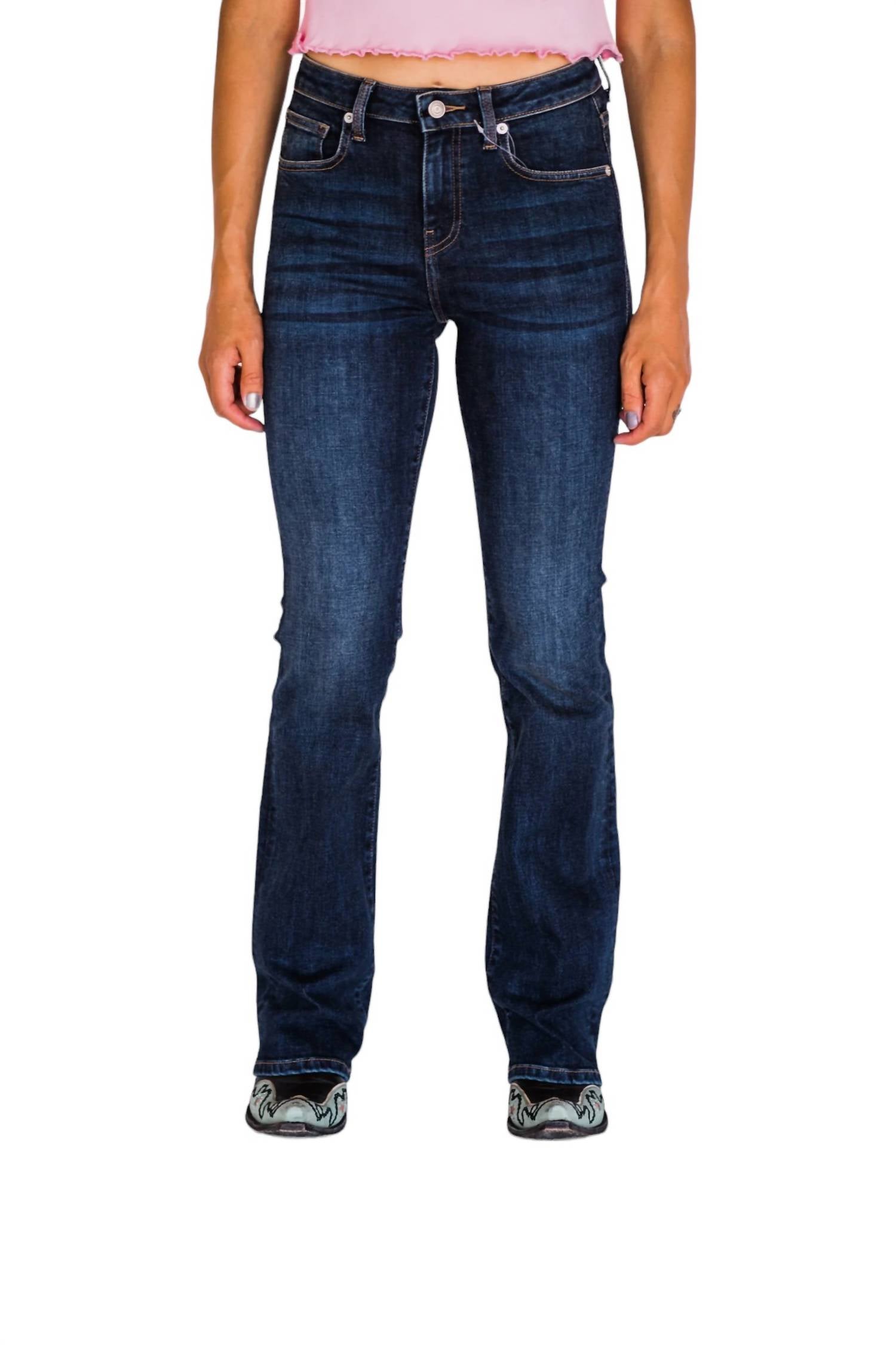 

Джинсы Shiloh Boot Cut темного цвета RUBIES + HONEY, цвет dark wash