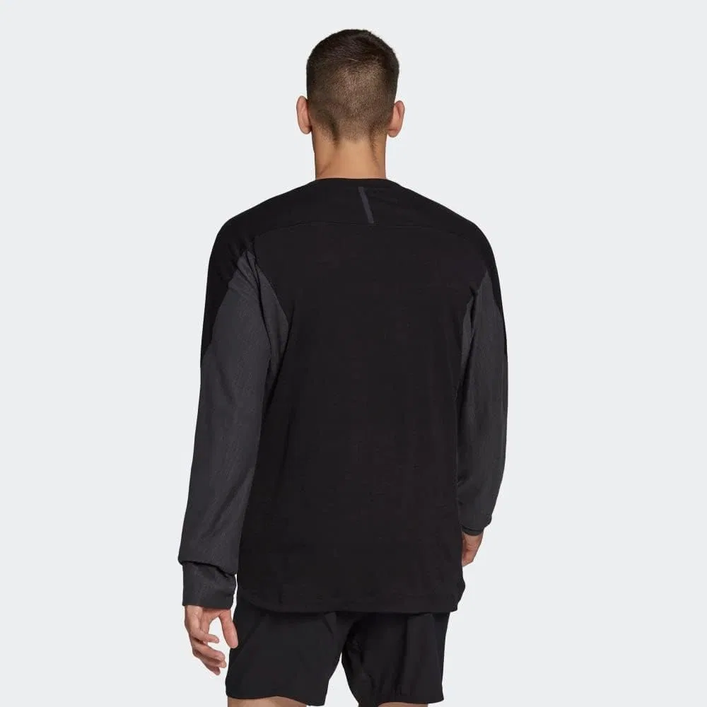 Мужская футболка с длинным рукавом adidas Well Being — фото 3