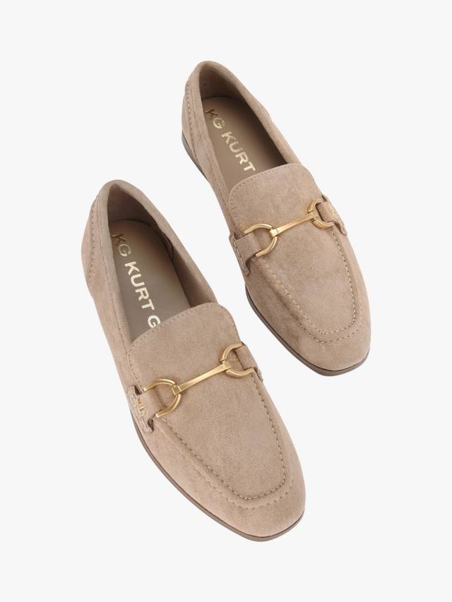 Маделин надела мокасины KG Kurt Geiger, цвет Natural Taupe — фото 3