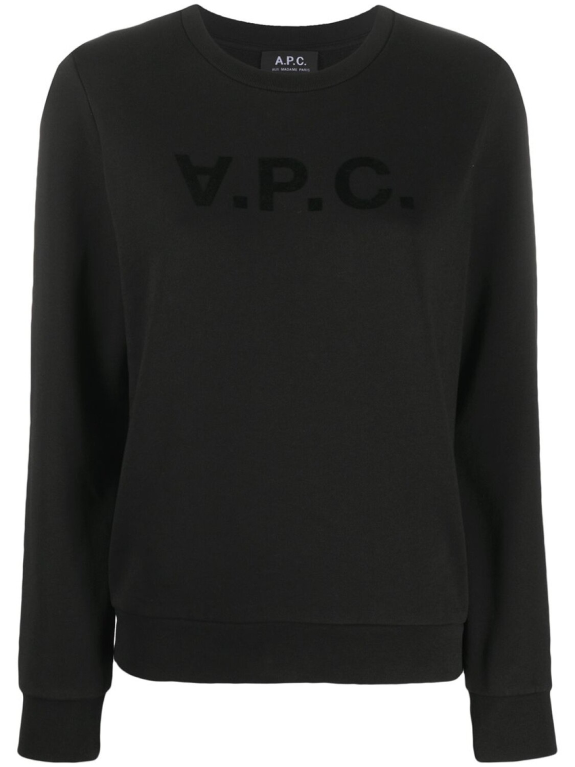

A.P.C. футболка с логотипом, черный