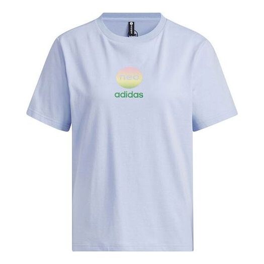 

Футболка с нео-графикой Adidas, фиолетовый