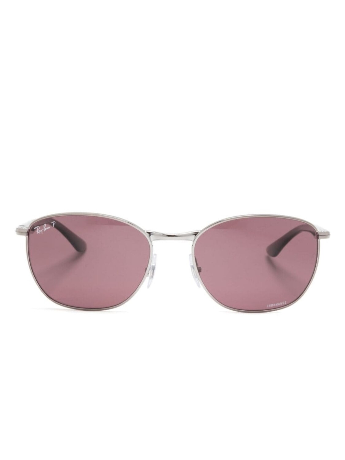

Ray-Ban солнцезащитные очки в круглой оправе, серый