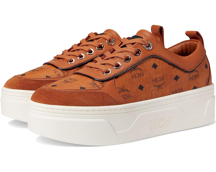 

Кроссовки MCM Skyward Sneakers, цвет Cognac