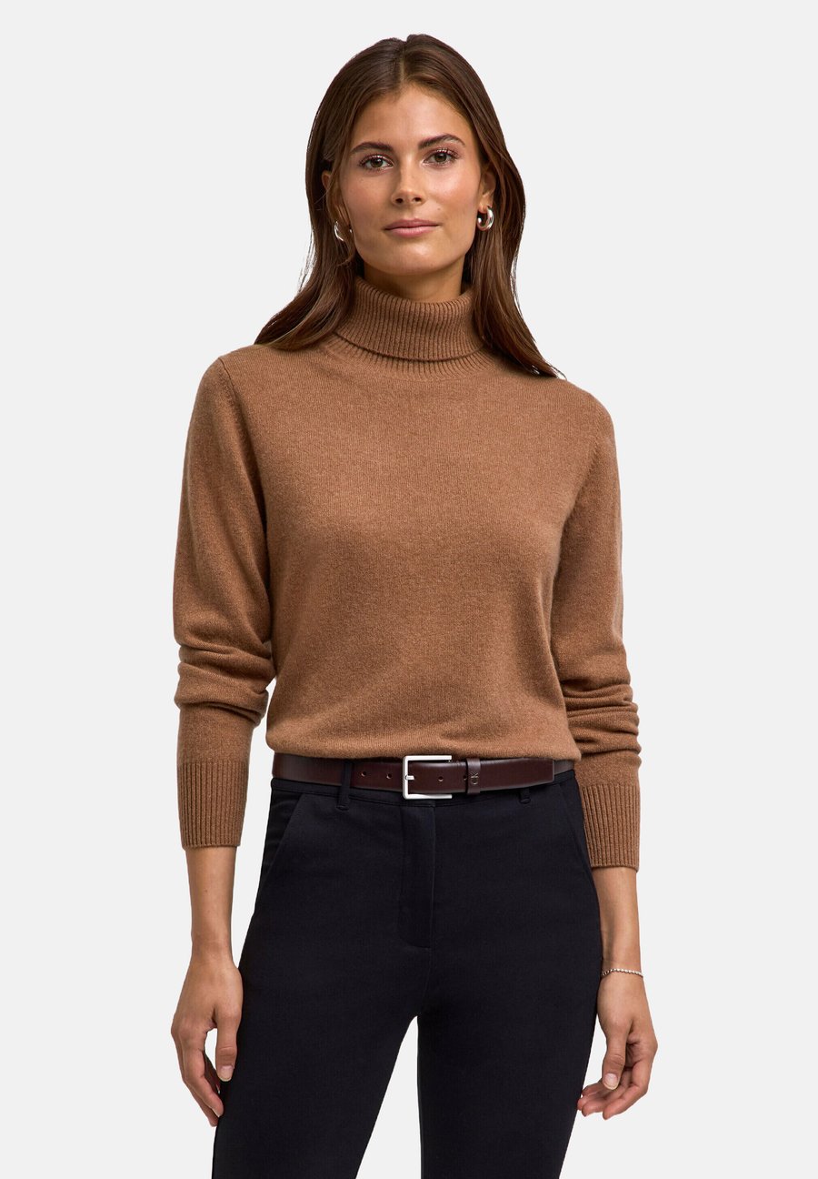 

Джемпер FALKE Luxury Classic Rollneck, Cork/Light Brown
