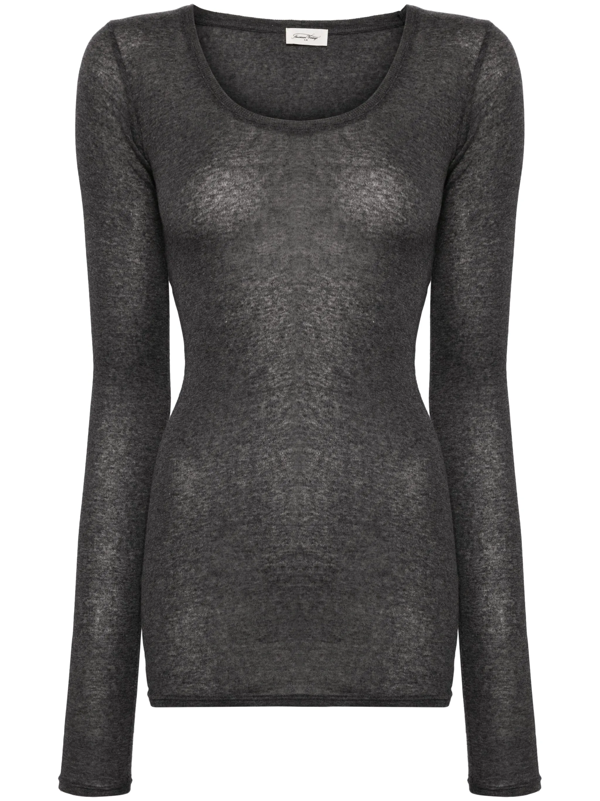 

Топ Massachusetts American Vintage, серый