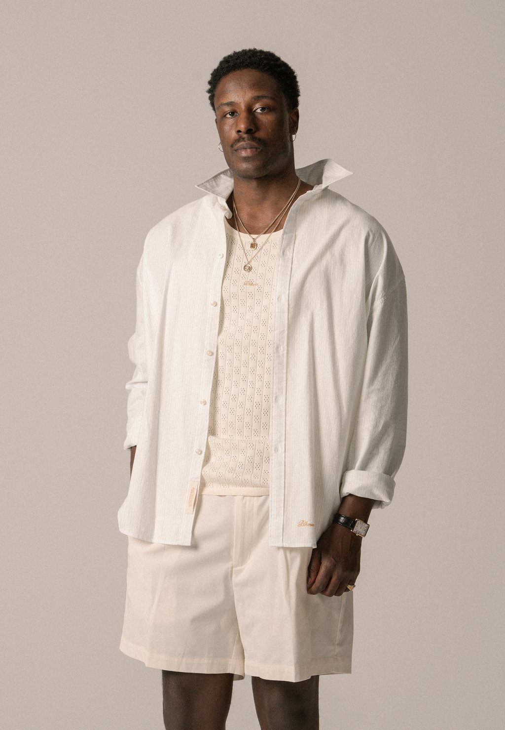 

Рубашка SCRIPT SHIRT UNISEX - Button-down blouse BLKVIS, светло-зеленый