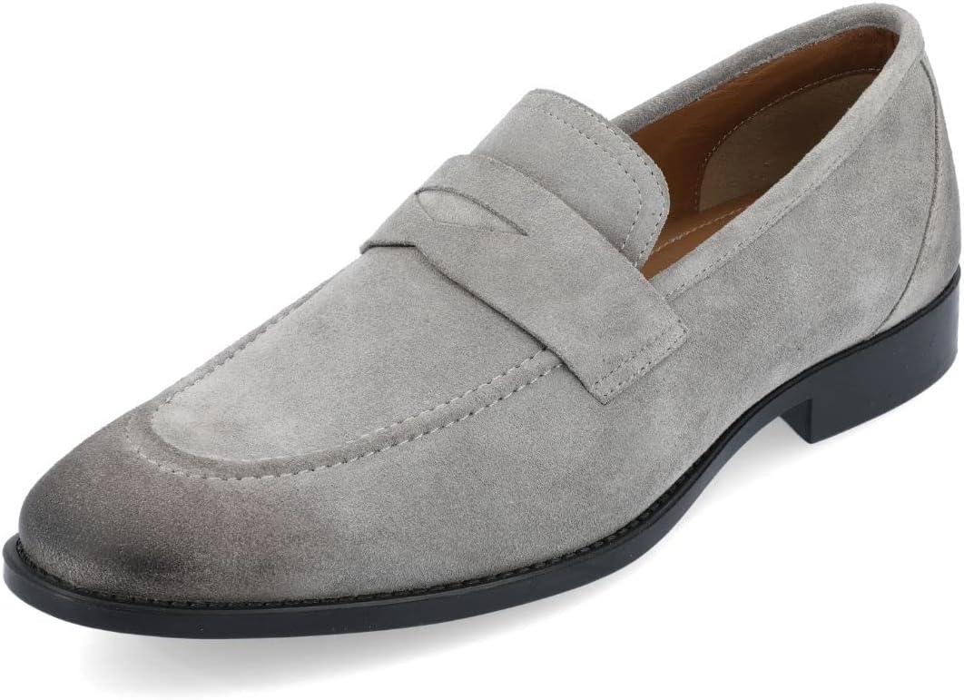 

Мужские лоферы Thomas Vine Bishop с отделкой в виде фартука и прорезью для монеты Thomas & Vine, серый