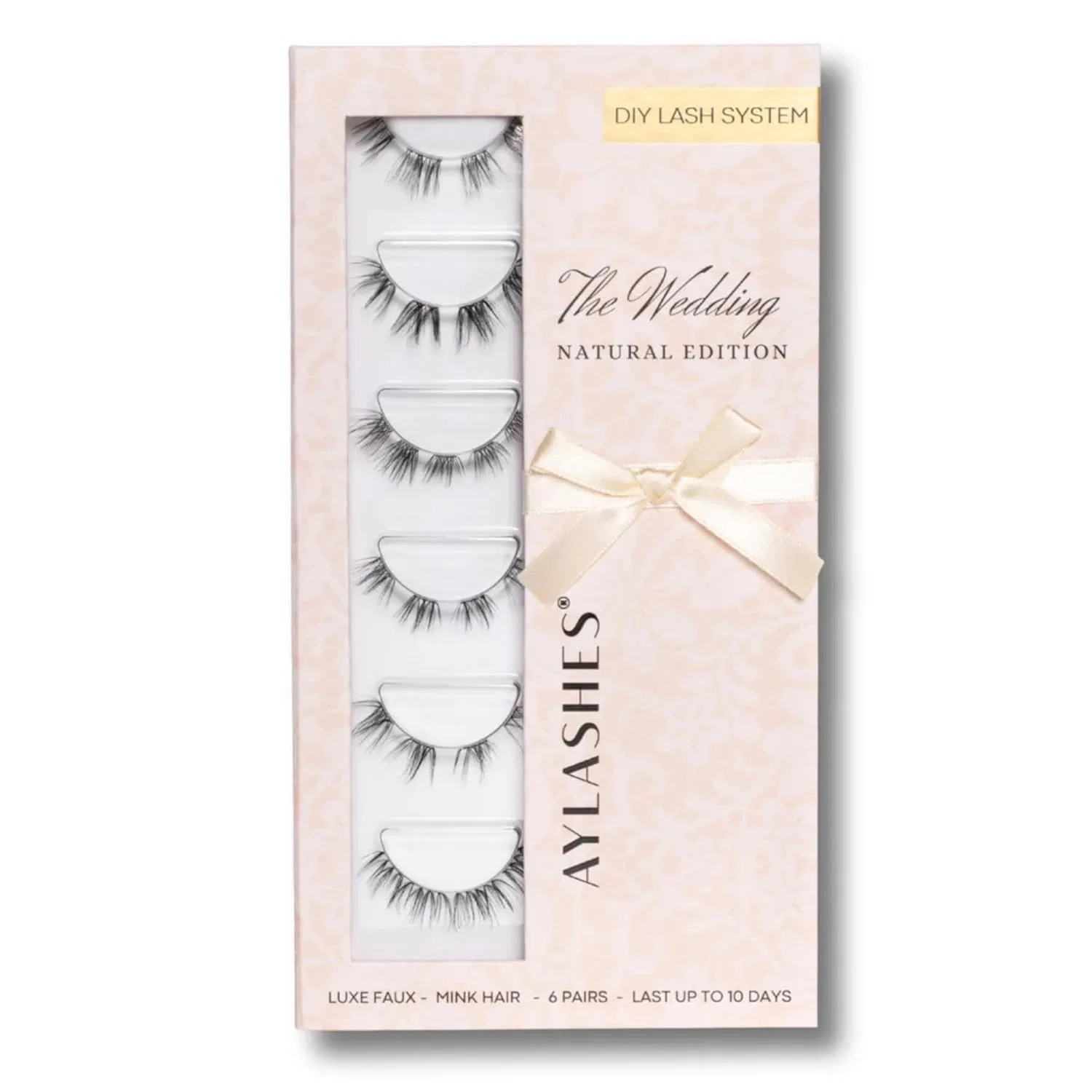 Набор для наращивания ресниц «The Wedding Natural Edition» от AYLASHES Aylashes