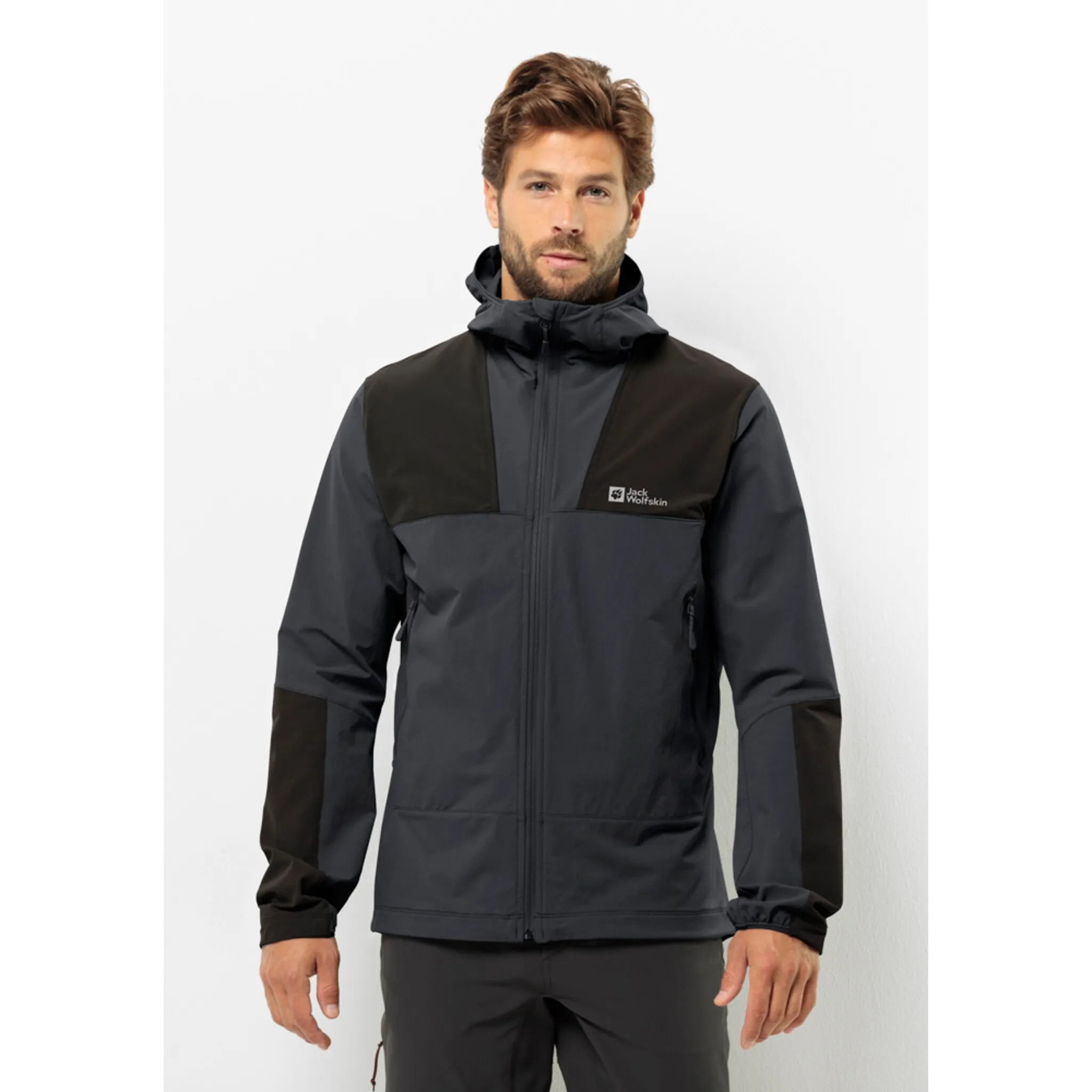 

Куртка Jack Wolfskin "ANDUR JKT M", с капюшоном, цвет Phantom