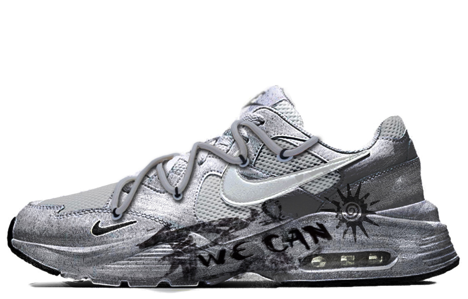 

Кроссовки Nike Air Max Fusion Женские, Silver
