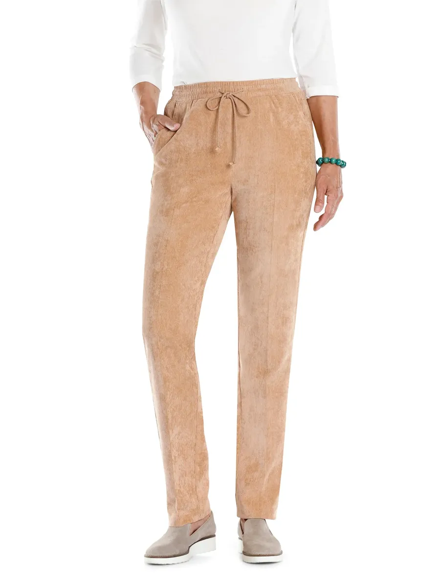 

Вельветовые брюки Classic Basics, цвет Camel
