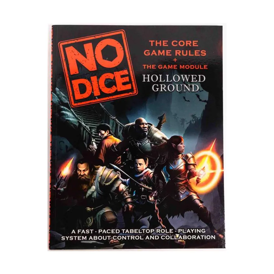 

No Dice Core Rule Book, Role Playing Games (Jonathan Lemerond), мягкая обложка