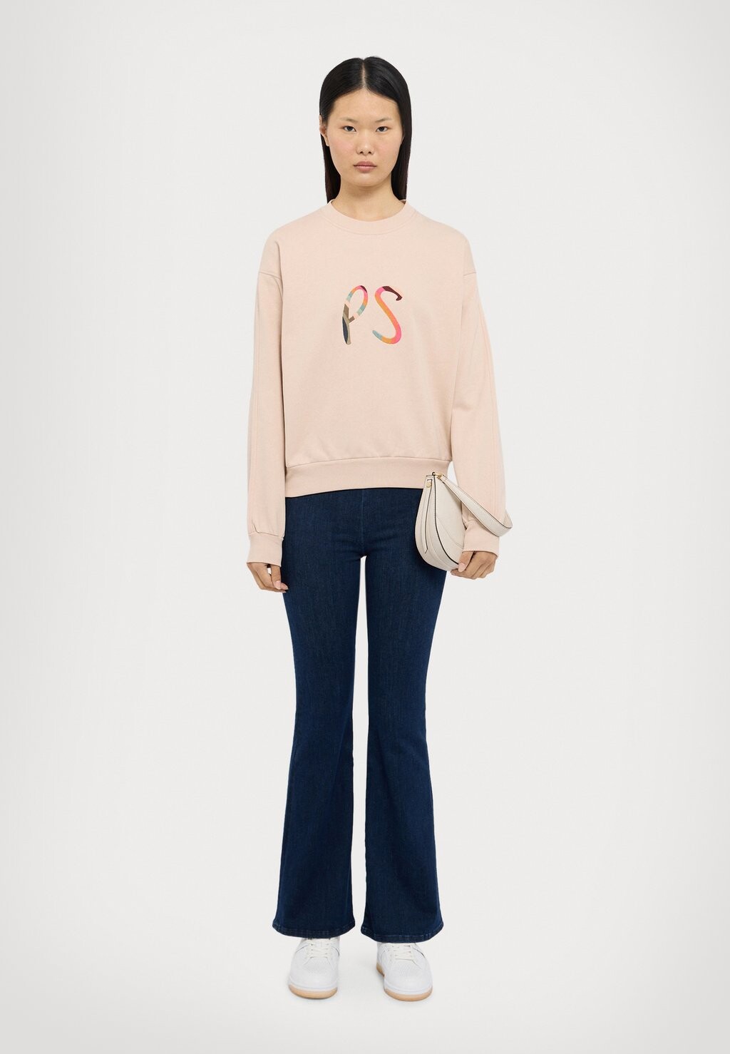 

Свитер SWIRL LOGO PS Paul Smith, кремовый