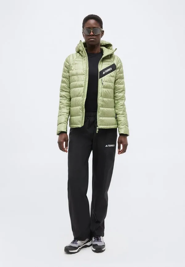 Пуховая куртка Adidas Terrex, Tent Green — фото 2