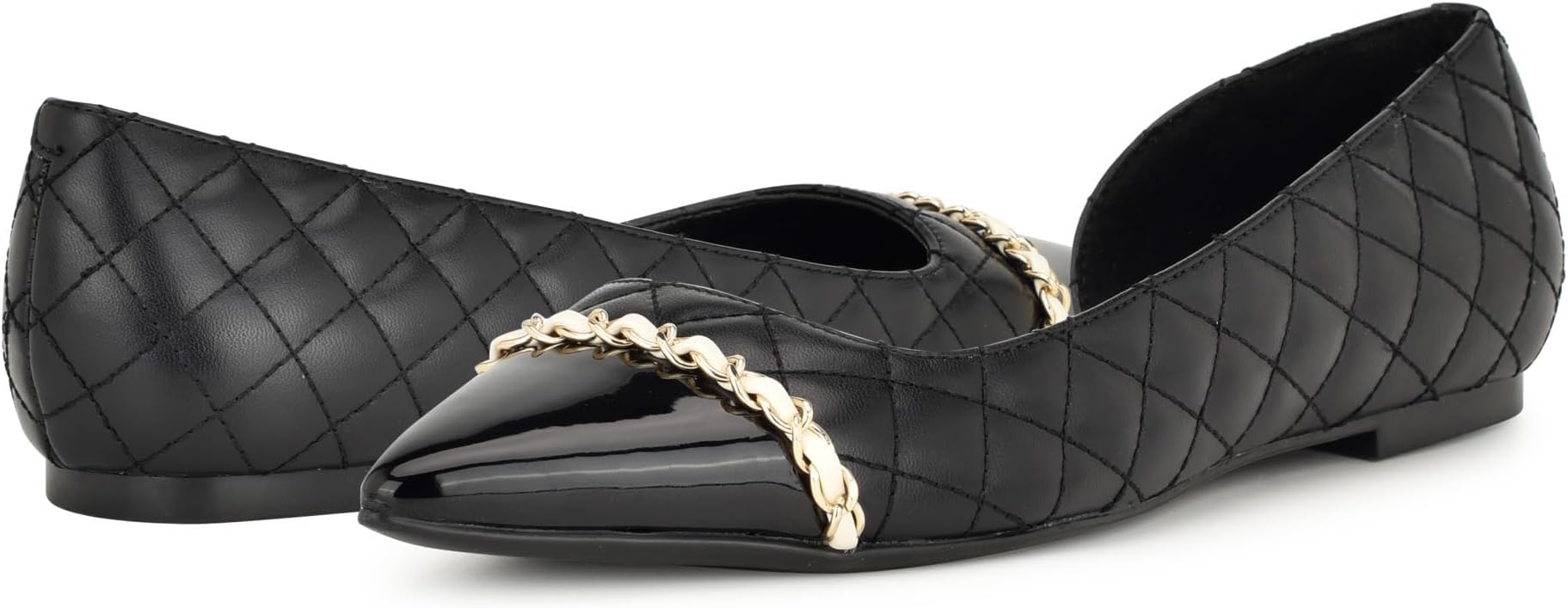 

Туфли на плоской подошве Nine West Breza, цвет Black Multi