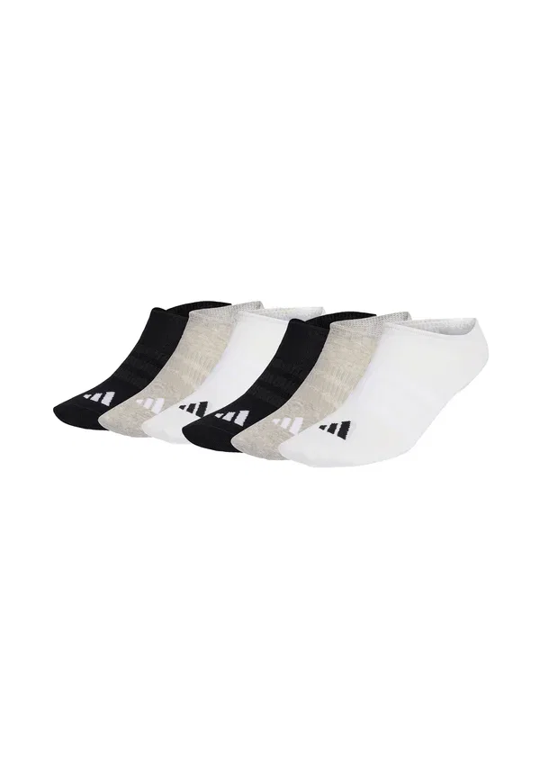 Носки спортивные тонкие Adidas Performance, 6 пар, черные