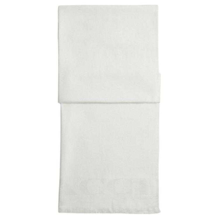 

COACH Шёлковый хлопковый трикотажный шарф женский серый, Gray