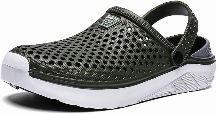 

Пляжные сандалии LONG-M унисекс с толстой подошвой, водонепроницаемые и противоскользящие, шлепанцы для женщин и мужчин, 43 Green