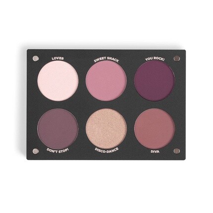 Playinn Creach Peach Eyeshadow Palette — коллекция из 6 уникальных оттенков для полного макияжа глаз, Inglot — фото 2