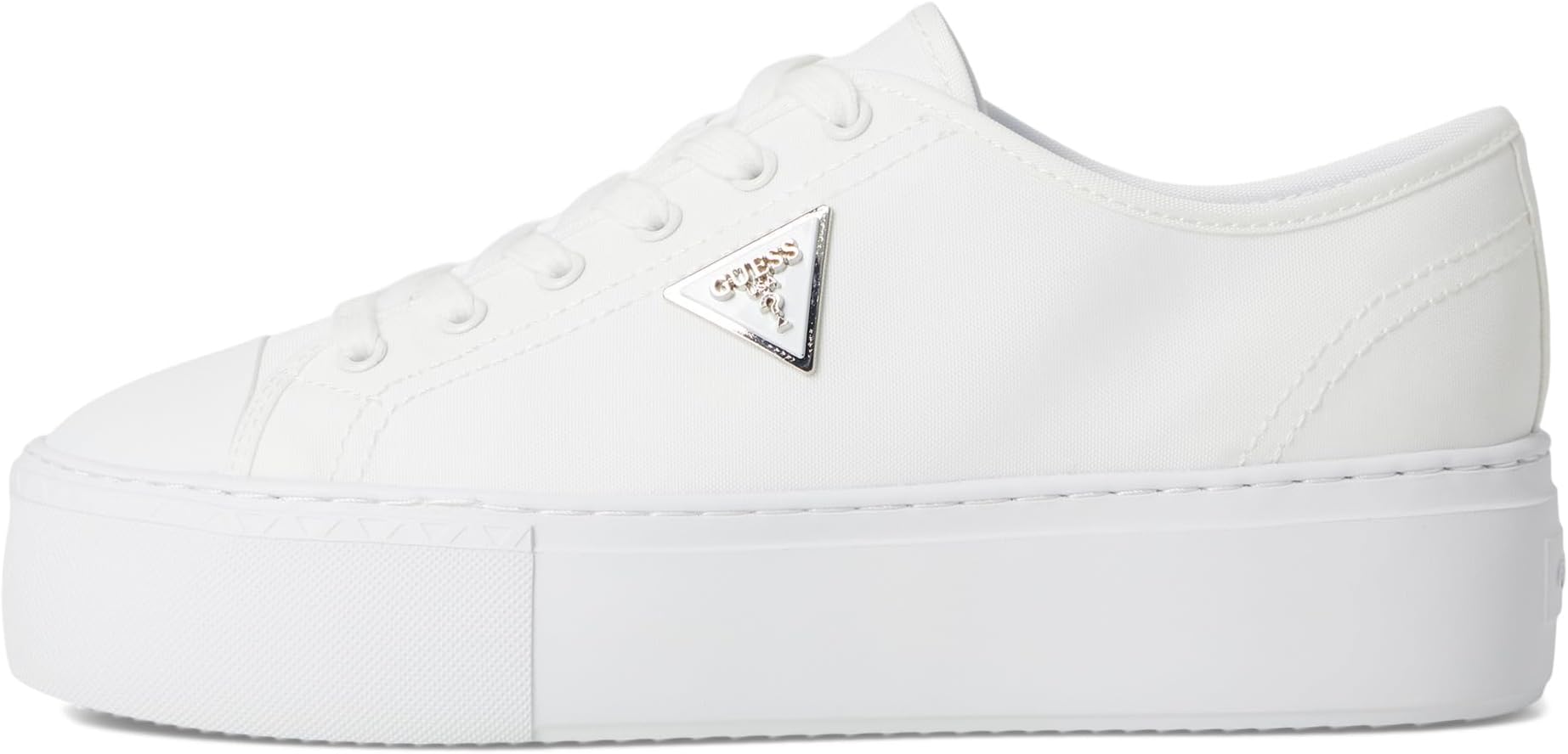 Кроссовки GUESS Women's Joezi, White Synthetic — фото 4