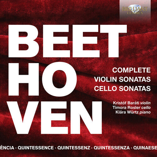 

CD диск Beethoven / Rosler / Barati: Violin Sonatas & Cello Sonatas