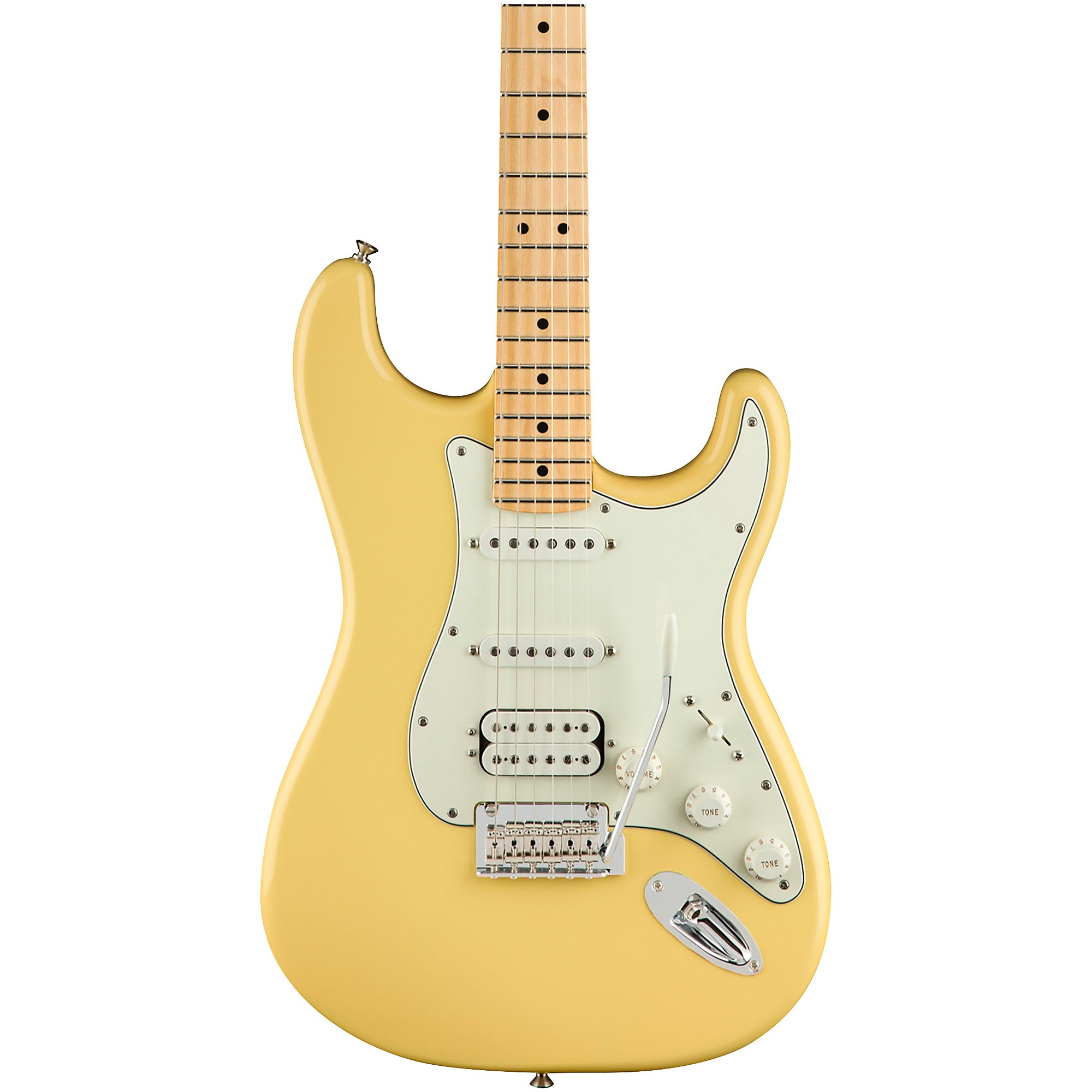 

Электрогитара Fender Player Stratocaster HSS с кленовой накладкой и сливочным кремом