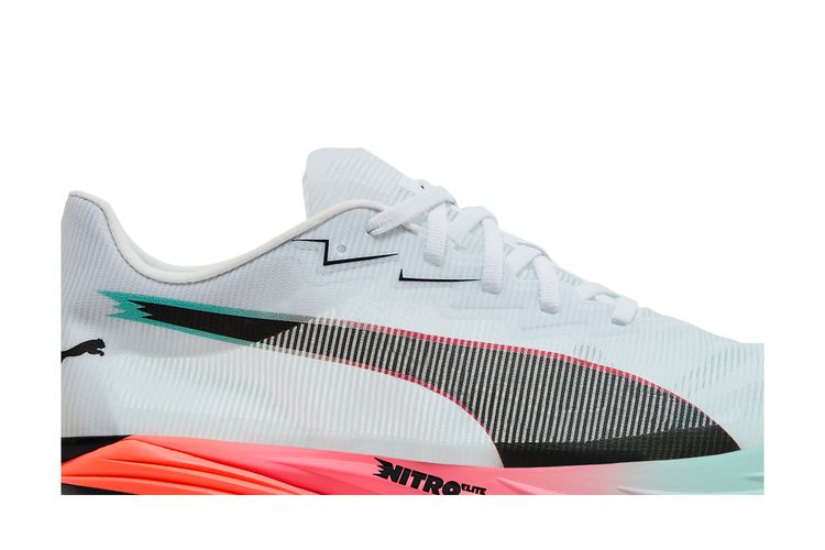 Кроссовки Fast-R Nitro Elite 3 'White Glowing Red Mint', белый — фото 2
