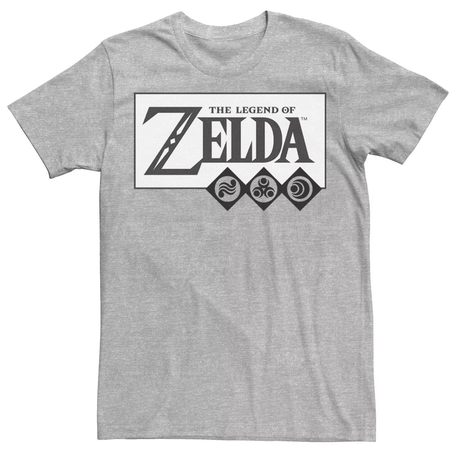 

Мужская футболка с логотипом The Legend Of Zelda Elements Licensed Character