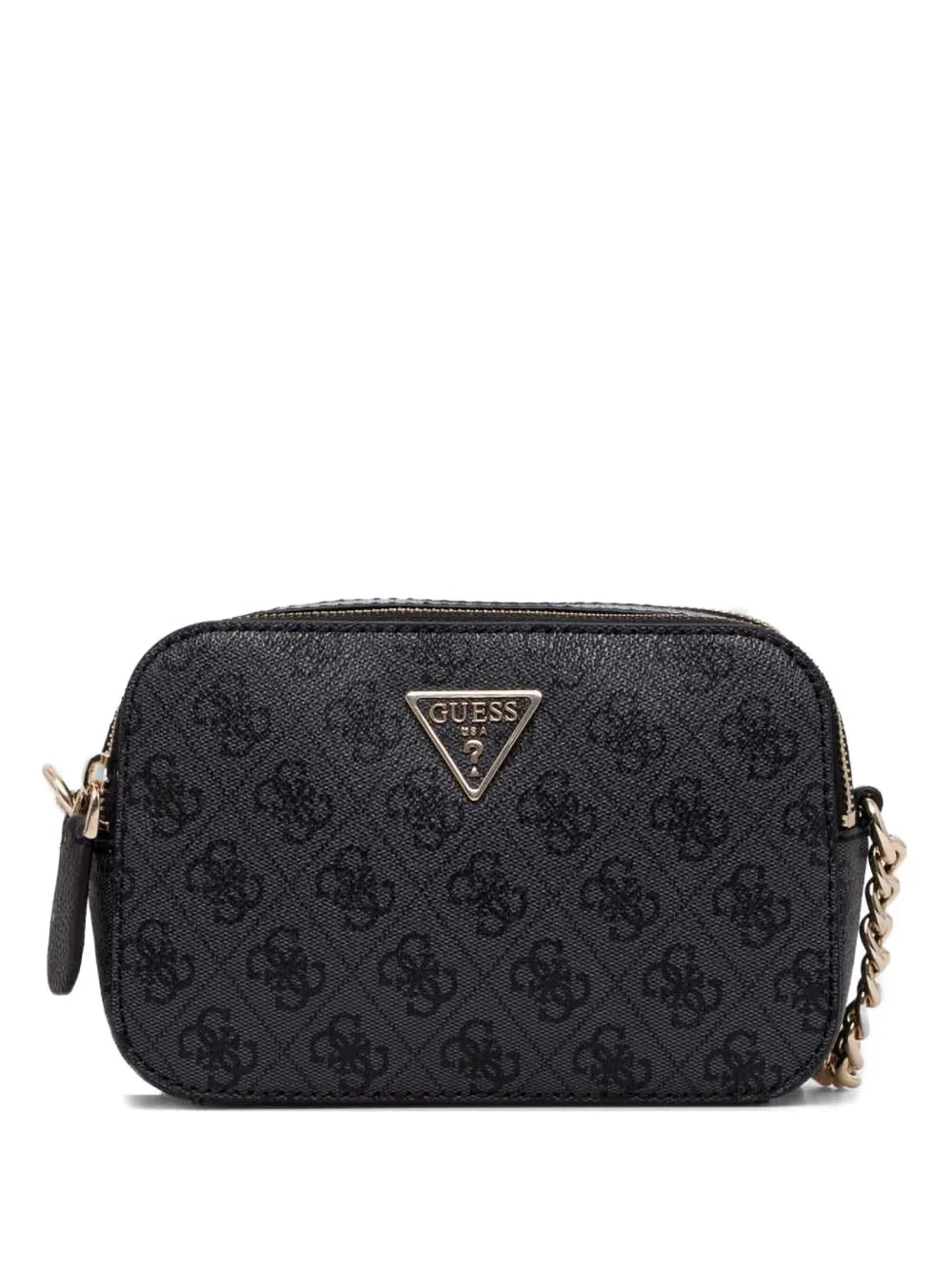 

Сумка через плечо с монограммой GUESS USA, черный